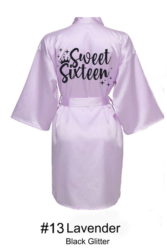 Lavender Sweet 16 Robe