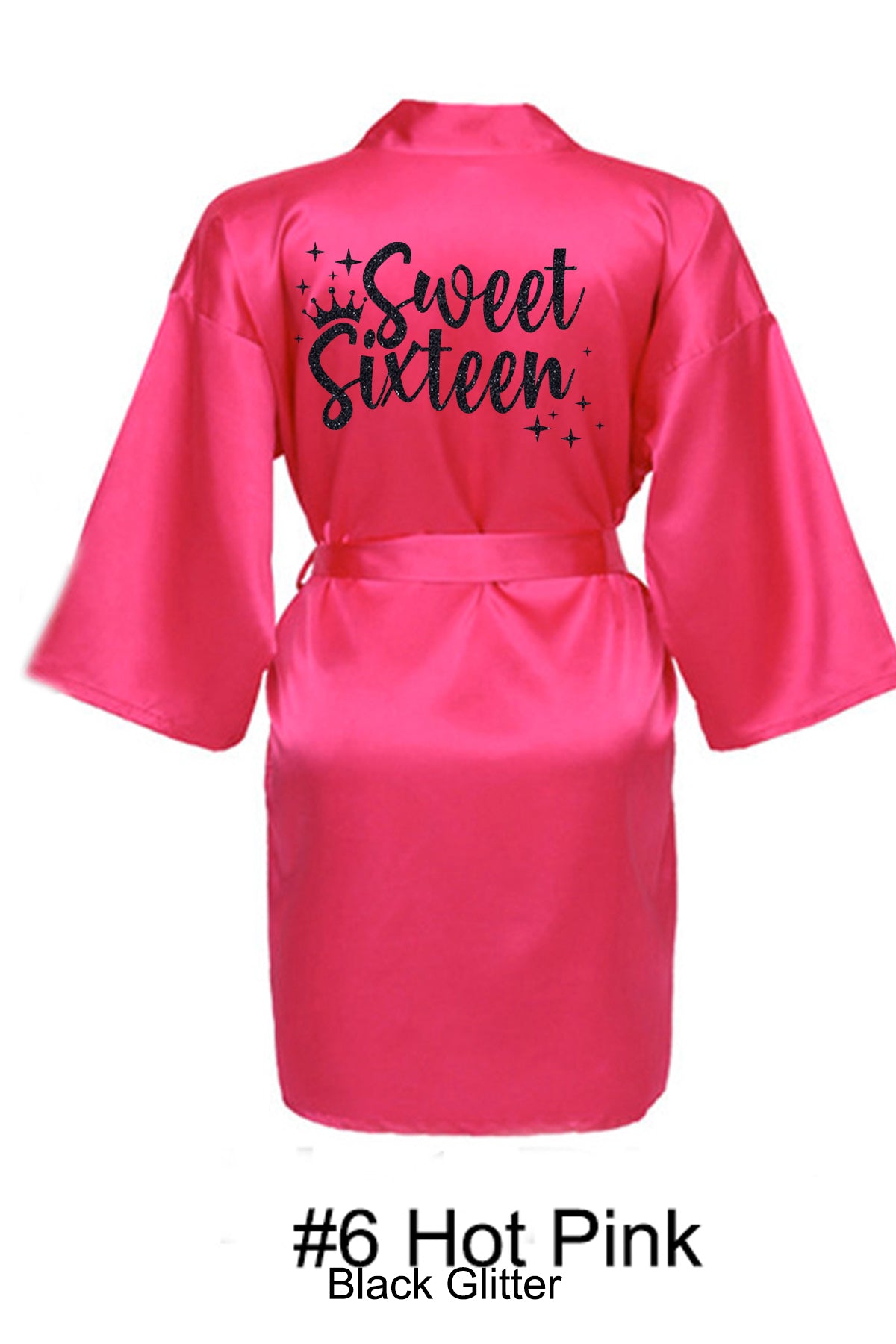 Hot Pink Sweet 16 Robe