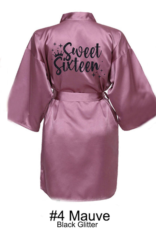 Mauve Sweet 16 Robe