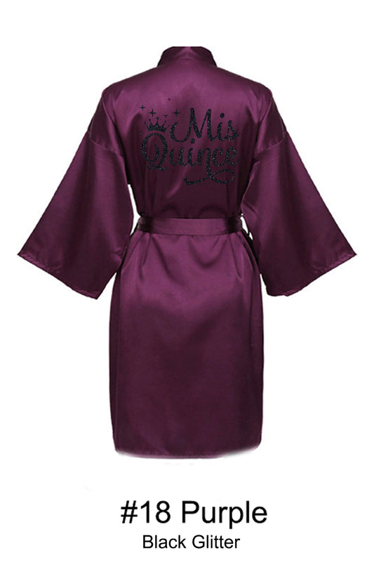 Purple Quince Robe