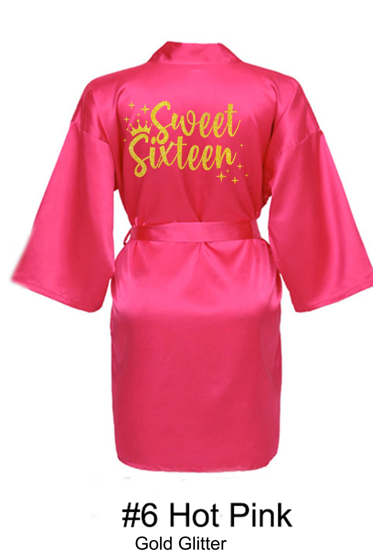 Hot Pink Sweet 16 Robe