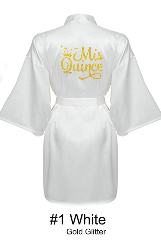 White Quince Robe