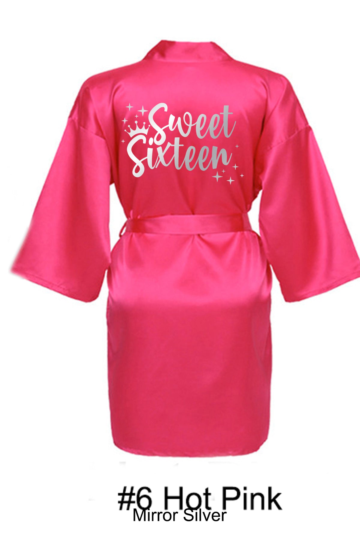 Hot Pink Sweet 16 Robe