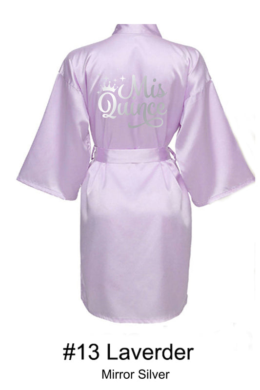 Lavender Quince Robe