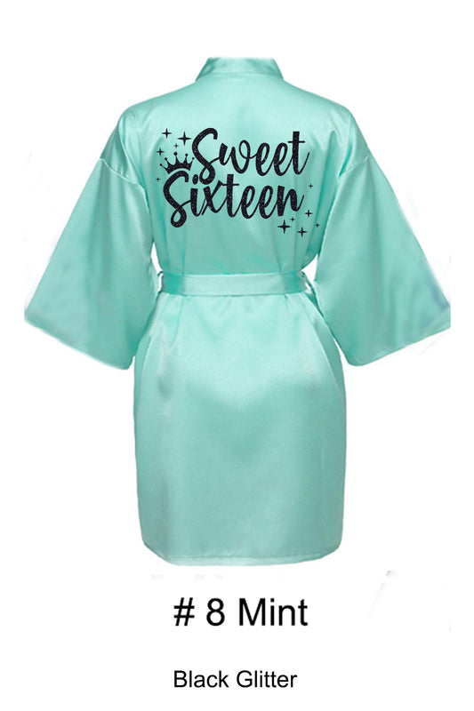 Mint Sweet 16 Robe